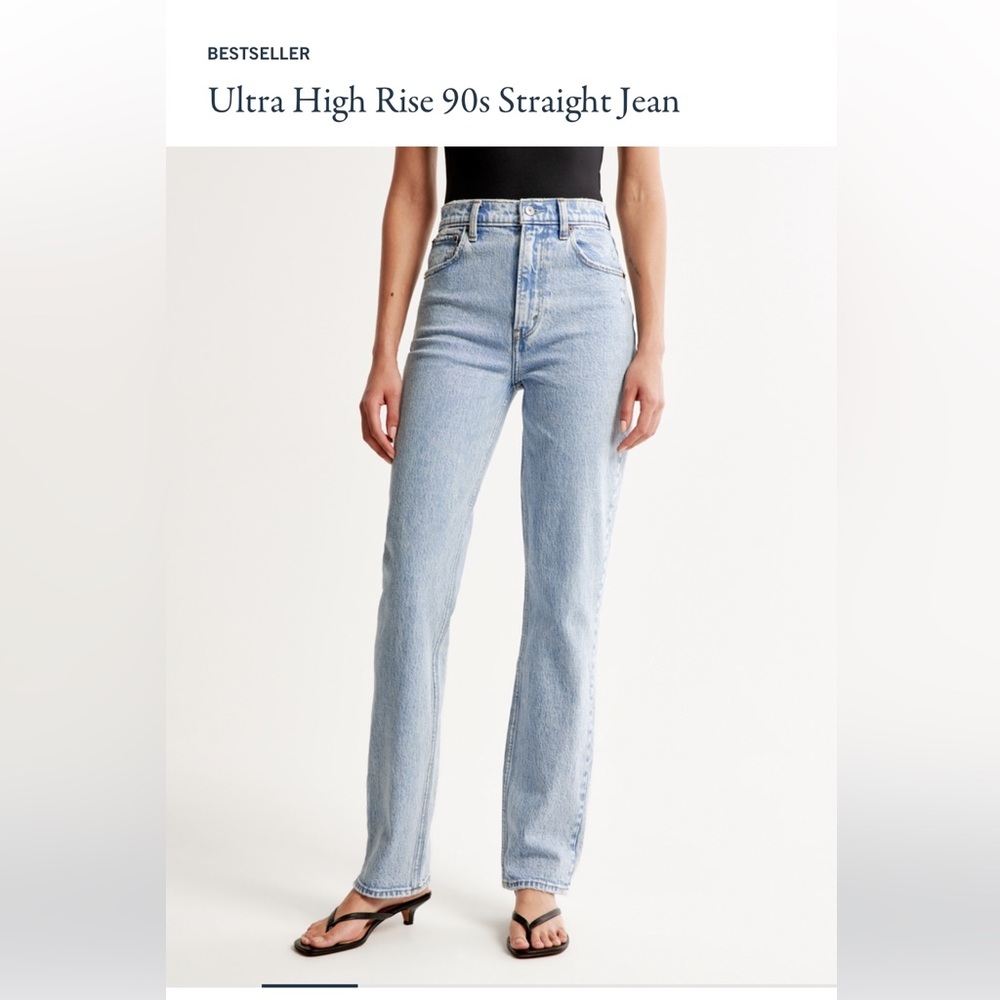 Abercrombie & Fitch straight jeans